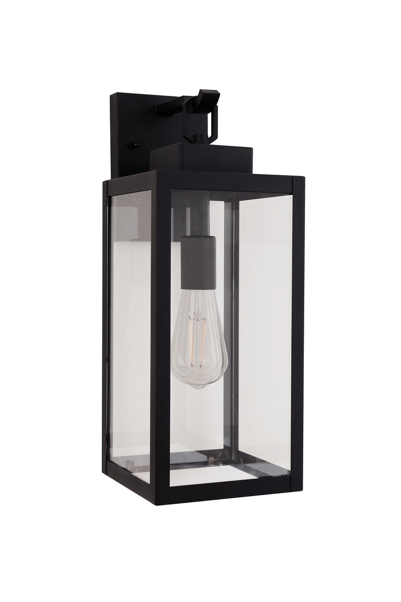 Craftmade ZA6814-TB One Light Outdoor Lantern, Textured Black