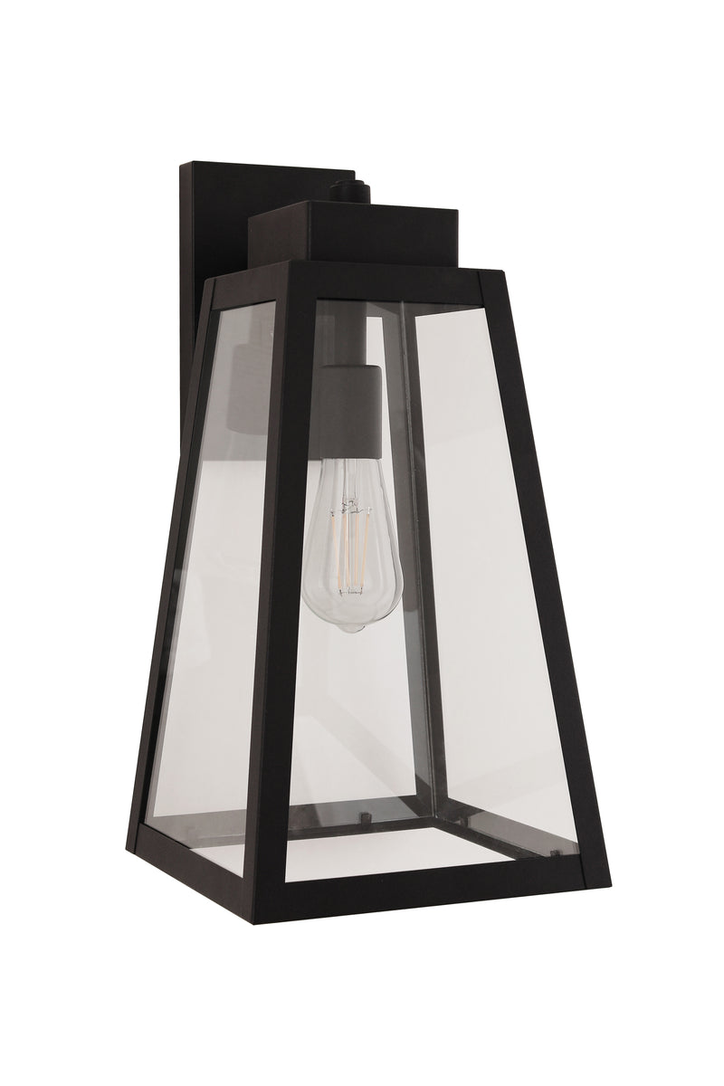 Craftmade ZA6924-TB One Light Outdoor Lantern, Textured Black