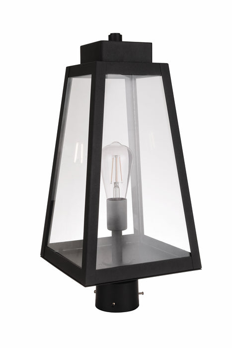 Craftmade ZA6925-TB One Light Outdoor Post Mount, Textured Black