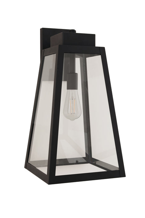 Craftmade ZA6934-TB One Light Outdoor Lantern, Textured Black