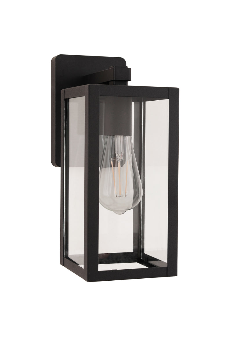 Craftmade ZA7104-TB One Light Outdoor Lantern, Textured Black