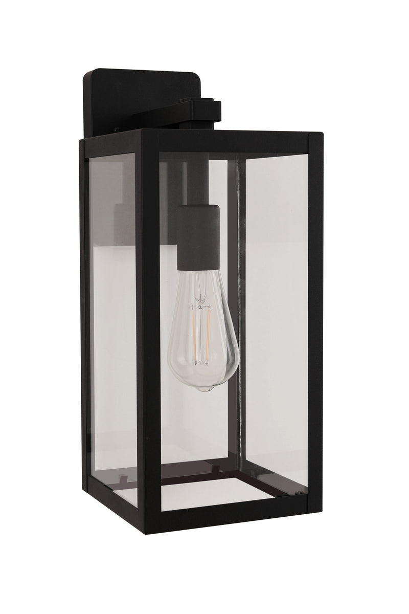 Craftmade ZA7114-TB One Light Outdoor Lantern, Textured Black