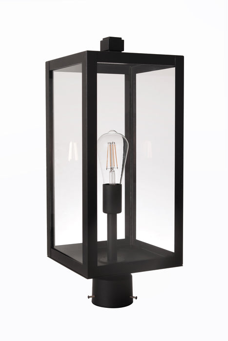 Craftmade ZA7125-TB One Light Outdoor Post Mount, Textured Black
