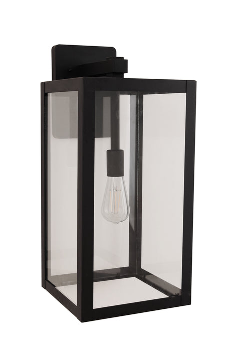 Craftmade ZA7134-TB One Light Outdoor Lantern, Textured Black