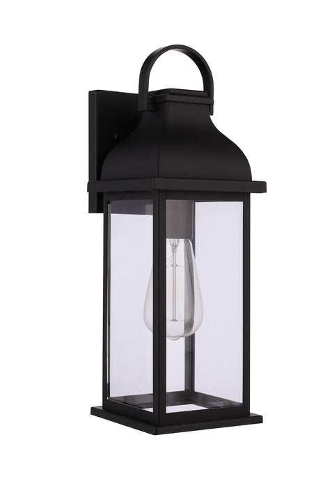 Craftmade ZA7204-MN One Light Outdoor Wall Lantern, Midnight