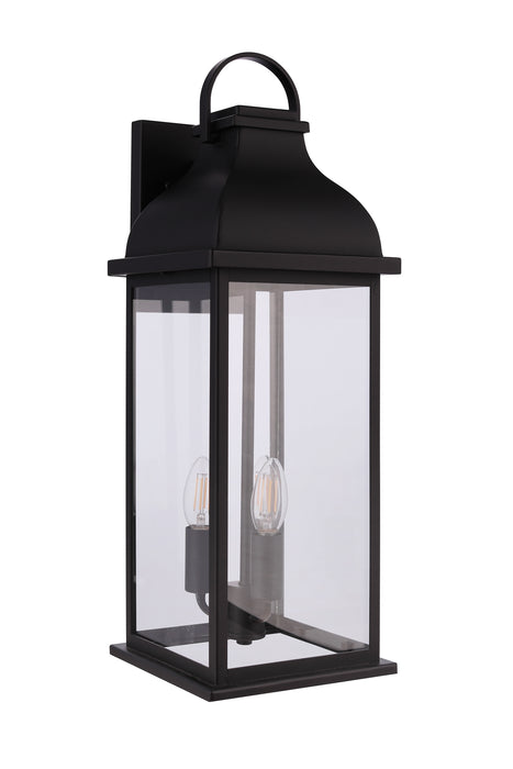 Craftmade ZA7224-MN Three Light Outdoor Wall Lantern, Midnight