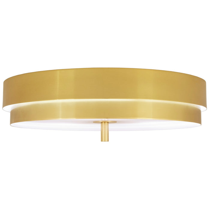 Robert Abbey 917 LED Flushmount, Modern Brass