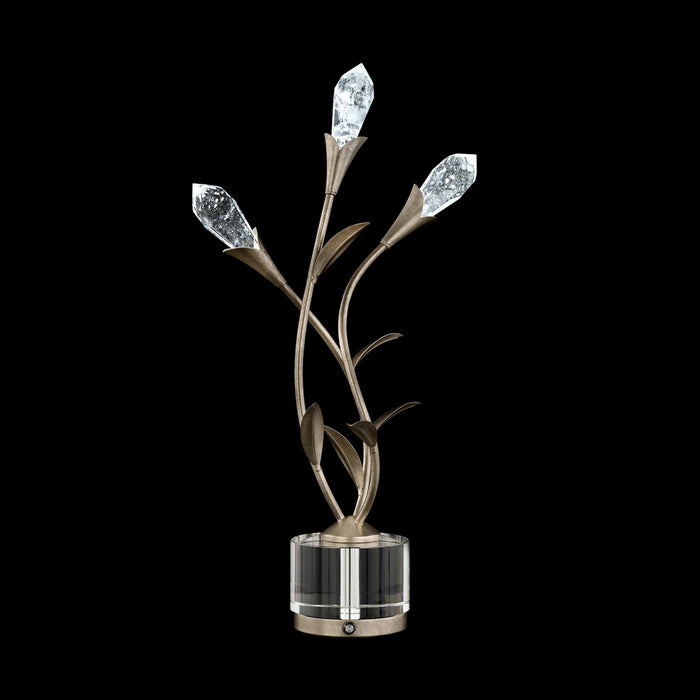 Schonbek S2407-48OH LED Table Lamp, Antique Silver