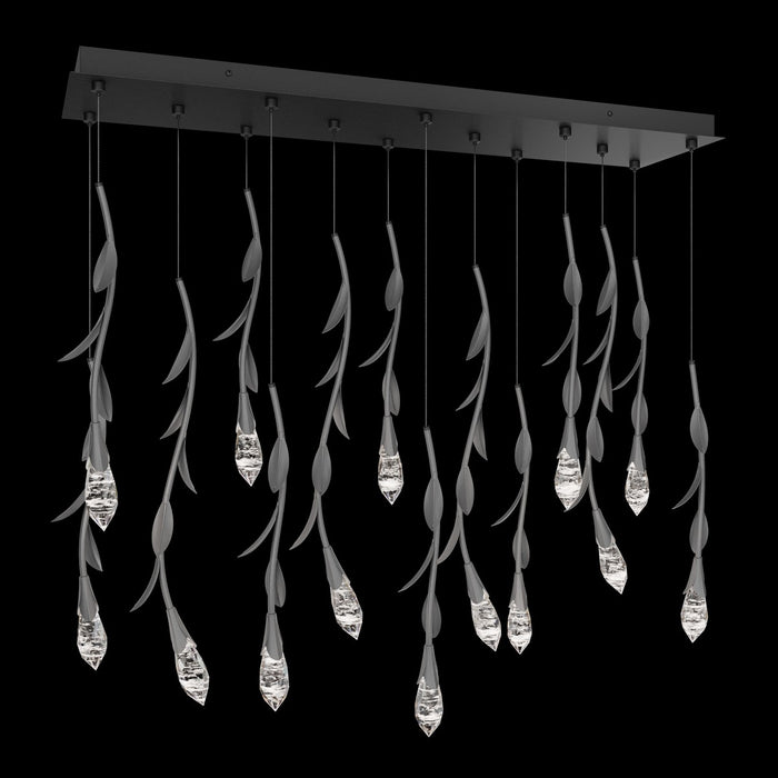 Schonbek S2414L-47OH LED Pendant, Antique Pewter
