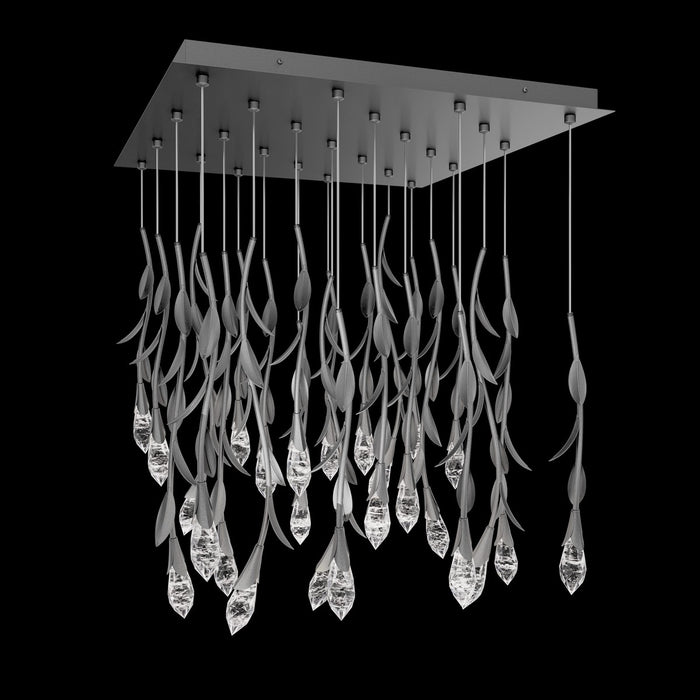Schonbek S2425S-47OH LED Pendant, Antique Pewter