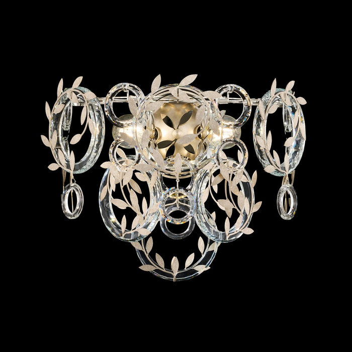 Schonbek S24515-48R Two Light Wall Sconce, Antique Silver