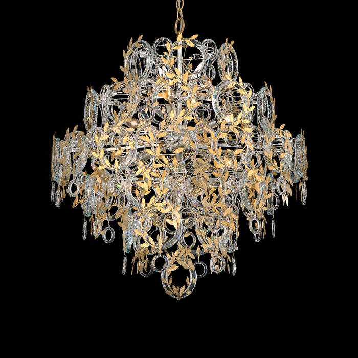 Schonbek S24529-26R Eight Light Chandelier, French Gold