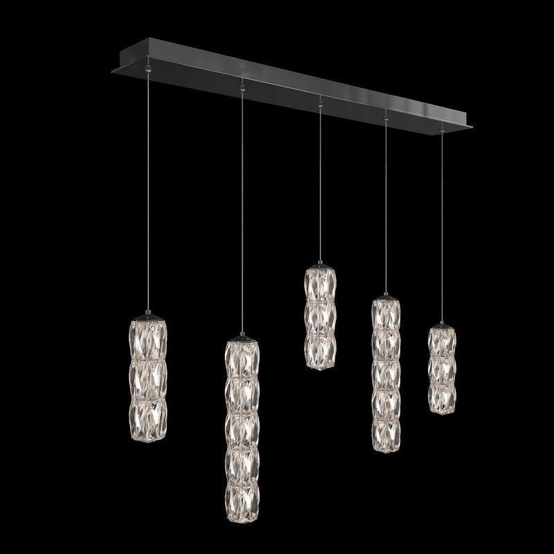 Schonbek S26505L-401R LED Pendant, Polished Stainless Steel