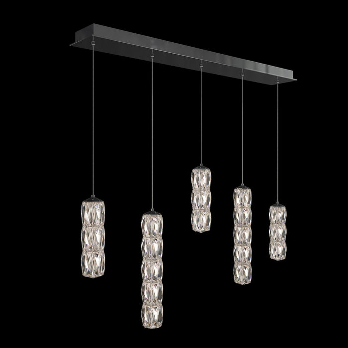 Schonbek S26505L-401R LED Pendant, Polished Stainless Steel