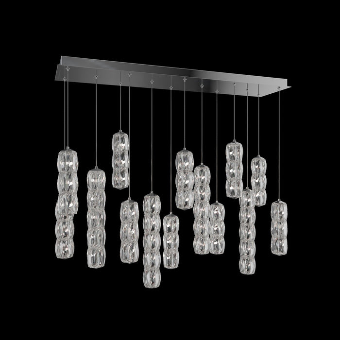 Schonbek S26514L-401R LED Pendant, Polished Stainless Steel