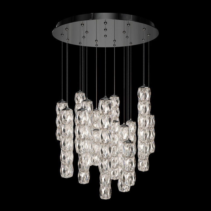 Schonbek S26521-401R LED Pendant, Polished Stainless Steel