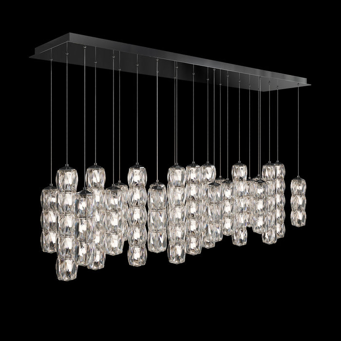 Schonbek S26523L-401R LED Pendant, Polished Stainless Steel