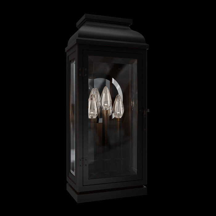 Schonbek SW34521-719 Three Light Outdoor Wall Mount, Oil Rubbed Bronze