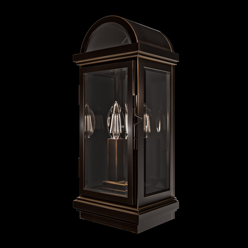 Schonbek SW35516-719 Two Light Outdoor Wall Mount, Oil Rubbed Bronze