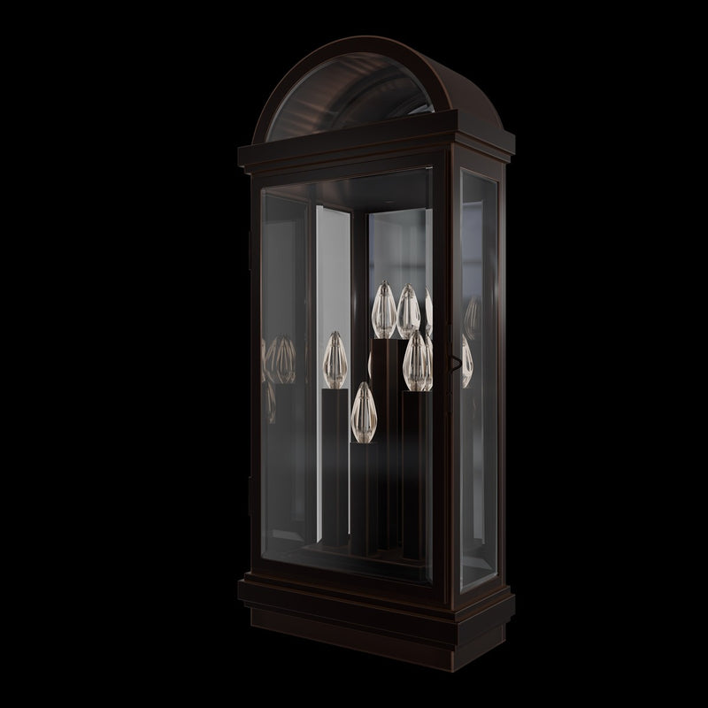 Schonbek SW35529-719 Four Light Outdoor Wall Mount, Oil Rubbed Bronze