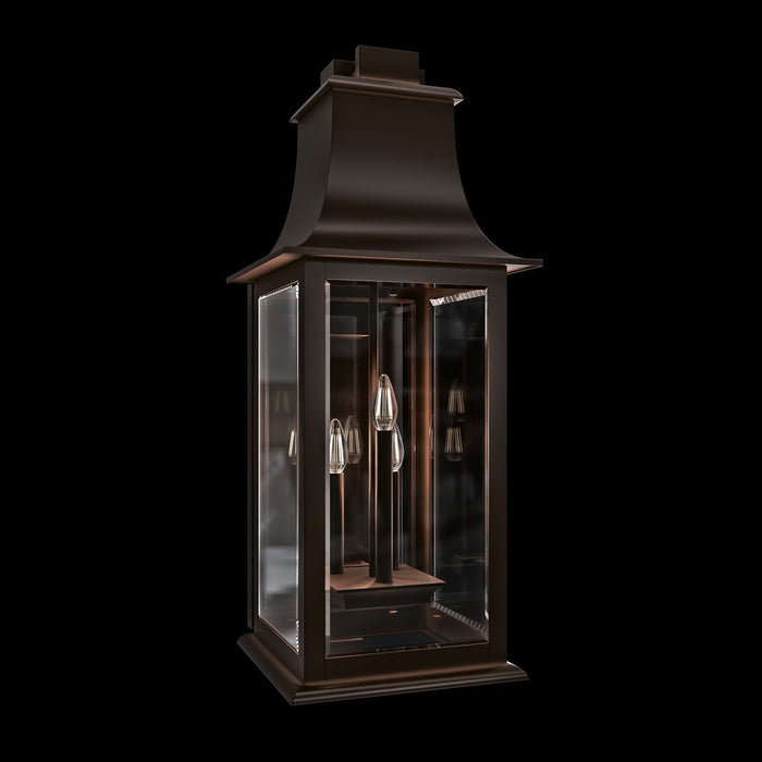 Schonbek SW36532-719 Three Light Outdoor Wall Mount, Oil Rubbed Bronze