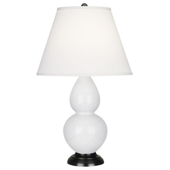 Robert Abbey DY11X One Light Accent Lamp, Daisy Glazed Ceramic w/Deep Patina Bronzeed