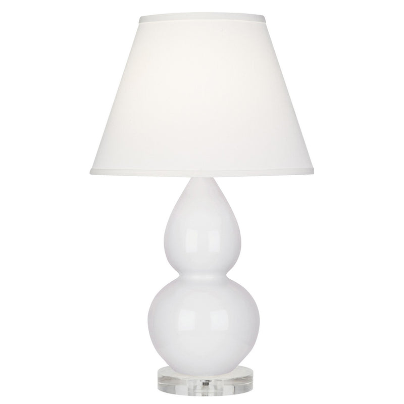 Robert Abbey DY13X One Light Accent Lamp, Daisy Glazed Ceramic w/Lucite