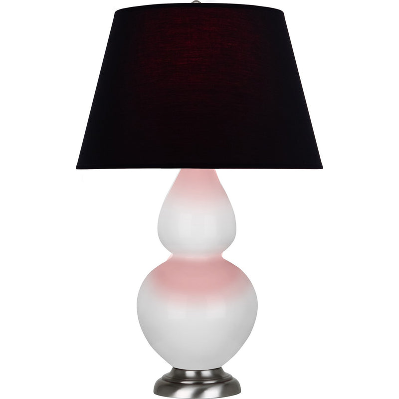 Robert Abbey DY22K One Light Table Lamp, Daisy Glazed Ceramic w/Antique Silvered