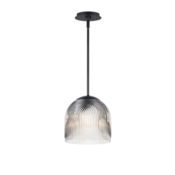 Maxim 15121CRBK One Light Pendant, Black