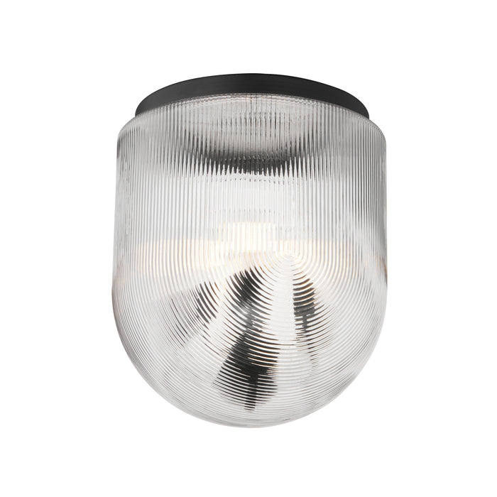 Maxim 15122CRBK Four Light Flush Mount, Black