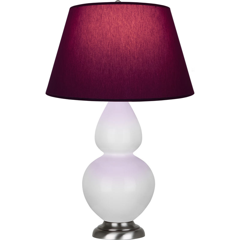 Robert Abbey DY22P One Light Table Lamp, Daisy Glazed Ceramic w/Antique Silvered