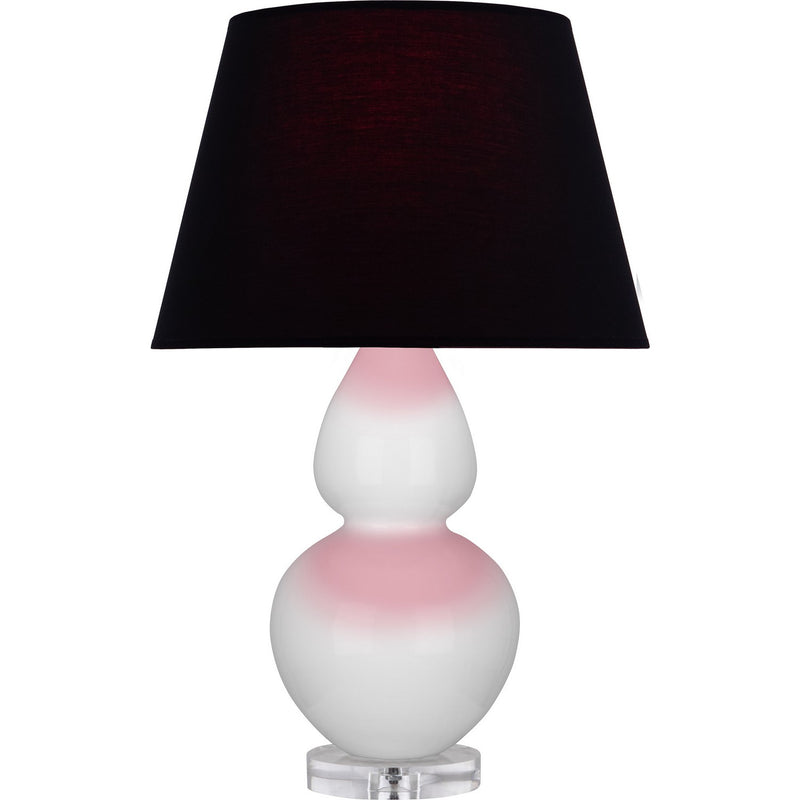 Robert Abbey DY23K One Light Table Lamp, Daisy Glazed Ceramic w/Lucite