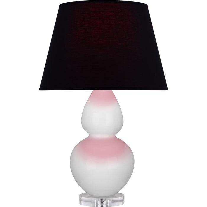 Robert Abbey DY23K One Light Table Lamp, Daisy Glazed Ceramic w/Lucite