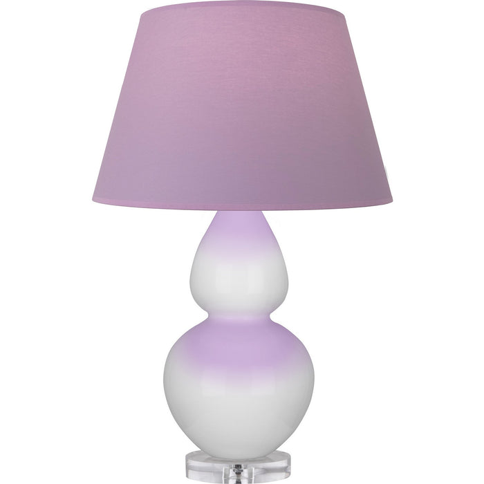 Robert Abbey DY23L One Light Table Lamp, Daisy Glazed Ceramic w/Lucite