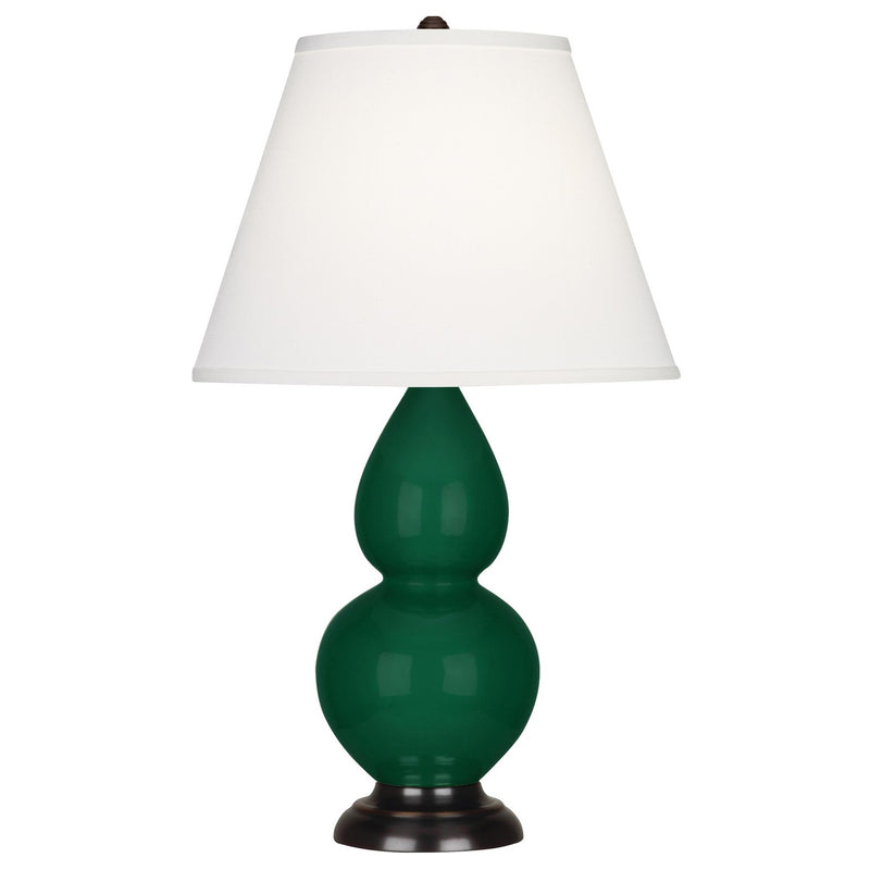 Robert Abbey JU11X One Light Accent Lamp, Jungle Glazed Ceramic w/Deep Patina Bronzeed