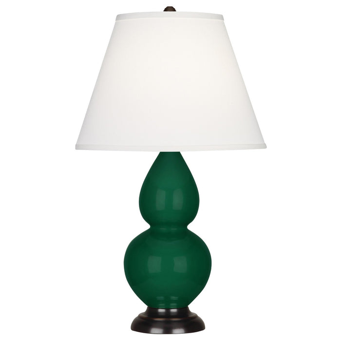 Robert Abbey JU11X One Light Accent Lamp, Jungle Glazed Ceramic w/Deep Patina Bronzeed