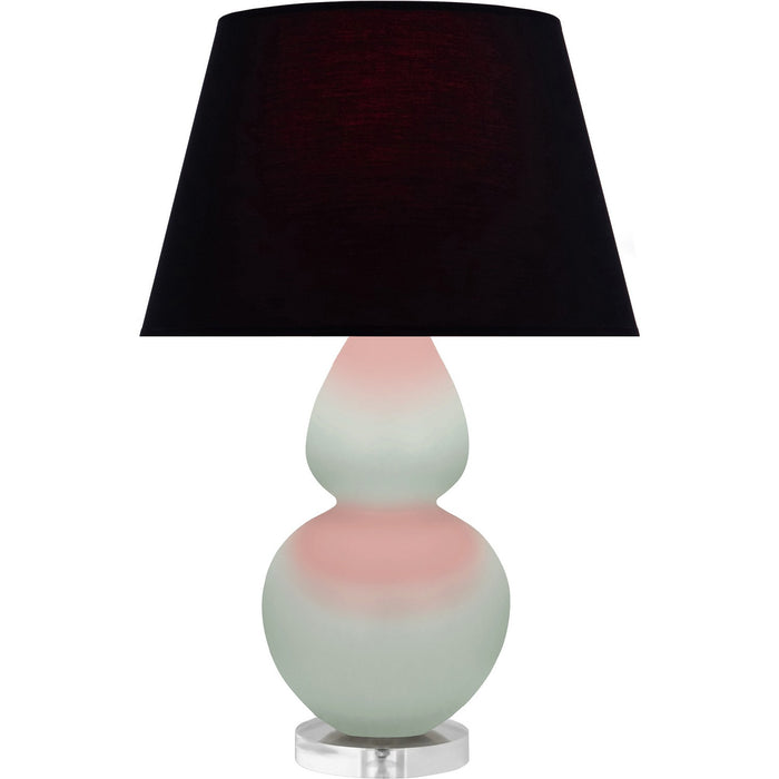 Robert Abbey MCL62K One Light Table Lamp, Matte Celadon Glazed Ceramic w/Lucite