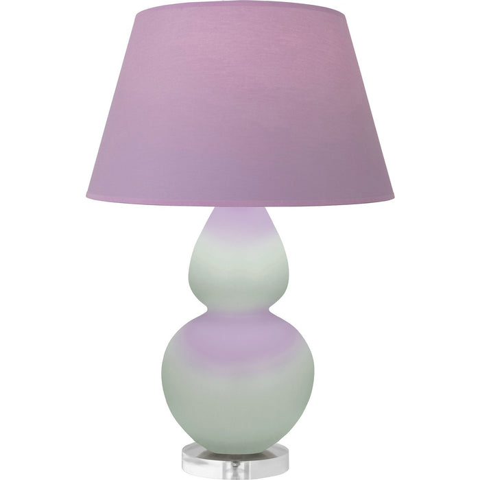 Robert Abbey MCL62L One Light Table Lamp, Matte Celadon Glazed Ceramic w/Lucite