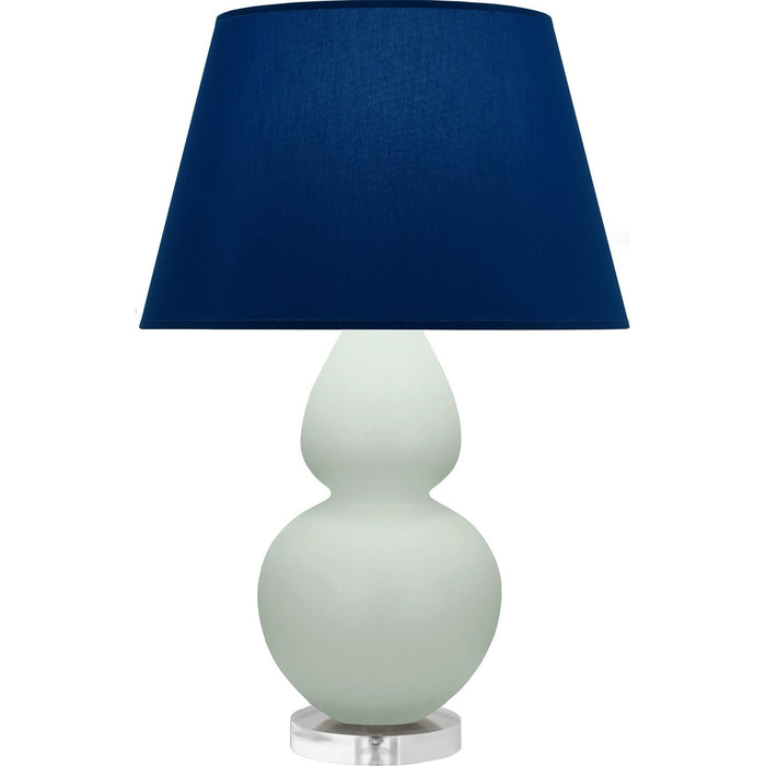 Robert Abbey MCL62N One Light Table Lamp, Matte Celadon Glazed Ceramic w/Lucite