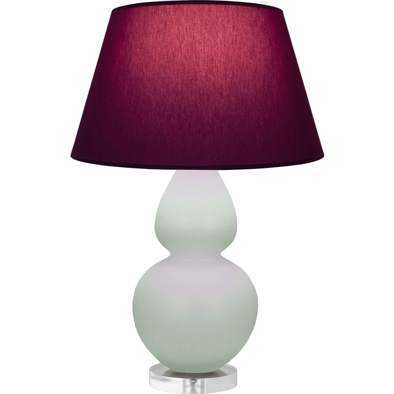 Robert Abbey MCL62P One Light Table Lamp, Matte Celadon Glazed Ceramic w/Lucite