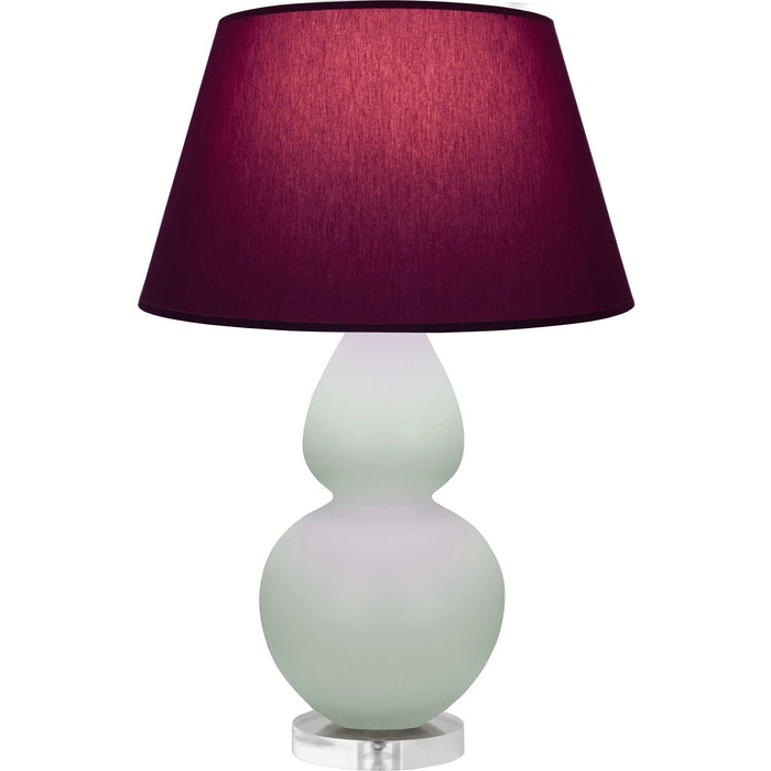 Robert Abbey MCL62P One Light Table Lamp, Matte Celadon Glazed Ceramic w/Lucite