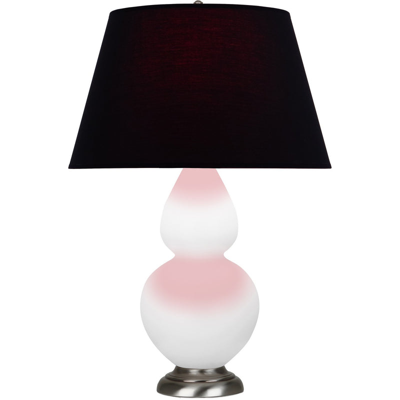 Robert Abbey MDY22K One Light Table Lamp, Matte Daisy Glazed Ceramic w/Antique Silvered