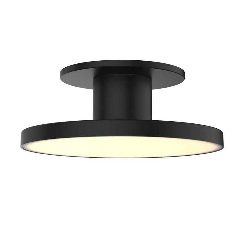 W.A.C. Lighting FM-250808-CS-BK LED Flush Mount, Black