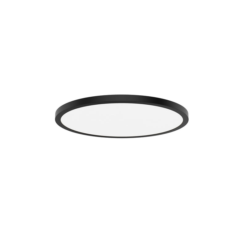 W.A.C. Lighting FM-252124-CS-BK LED Flush Mount, Black