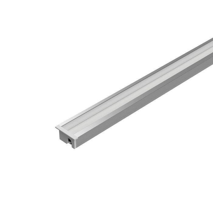 W.A.C. Lighting LED-T-CH6-AL Angled Recessed Channel, Aluminum
