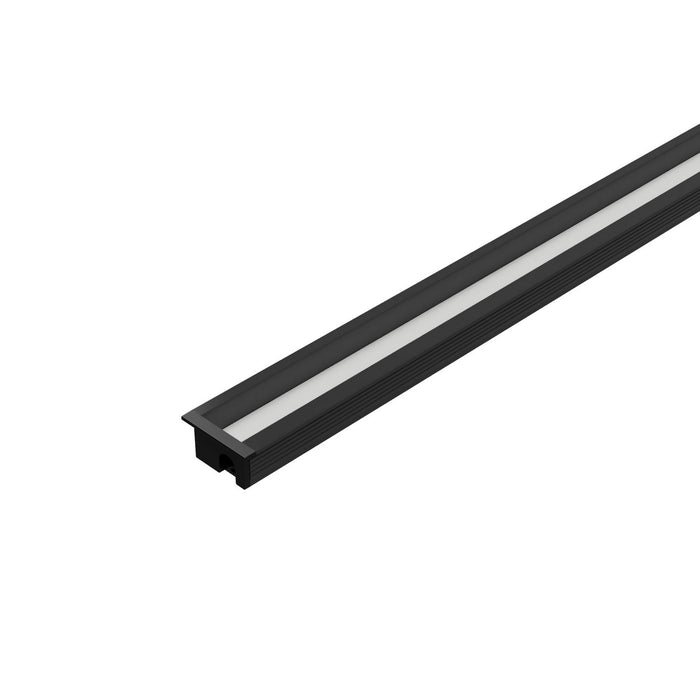 W.A.C. Lighting LED-T-CH6-BK Angled Recessed Channel, Black