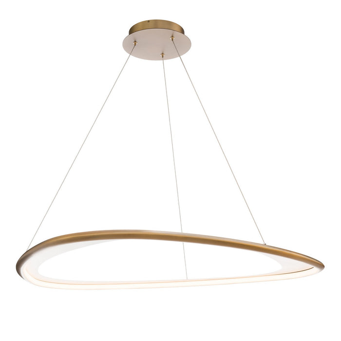 W.A.C. Lighting PD-41442-30-AB LED Pendant, Aged Brass