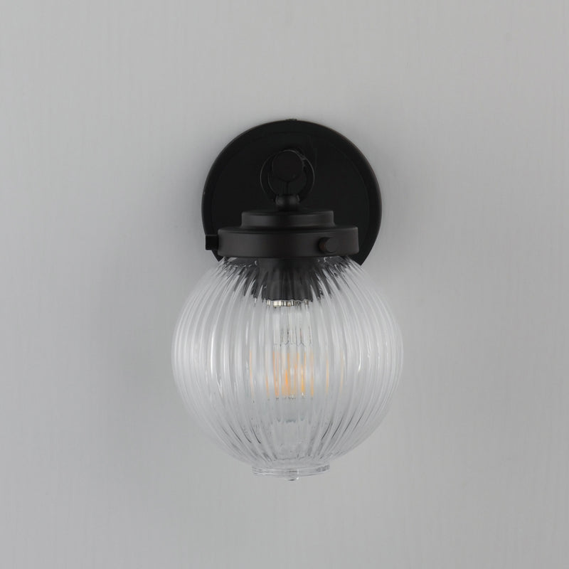Maxim 15191CROI One Light Wall Sconce, Oil Rubbed Bronze