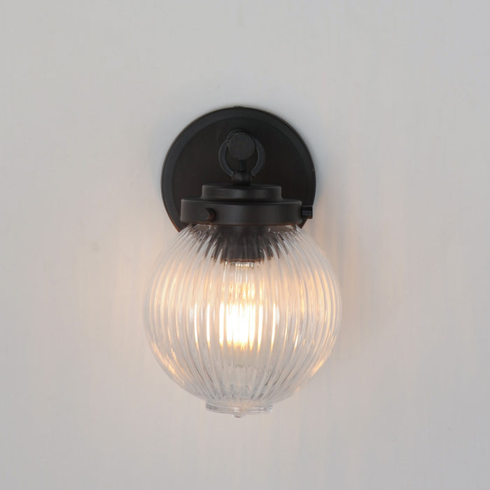 Maxim 15191CROI One Light Wall Sconce, Oil Rubbed Bronze