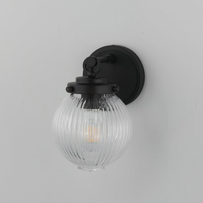 Maxim 15191CROI One Light Wall Sconce, Oil Rubbed Bronze